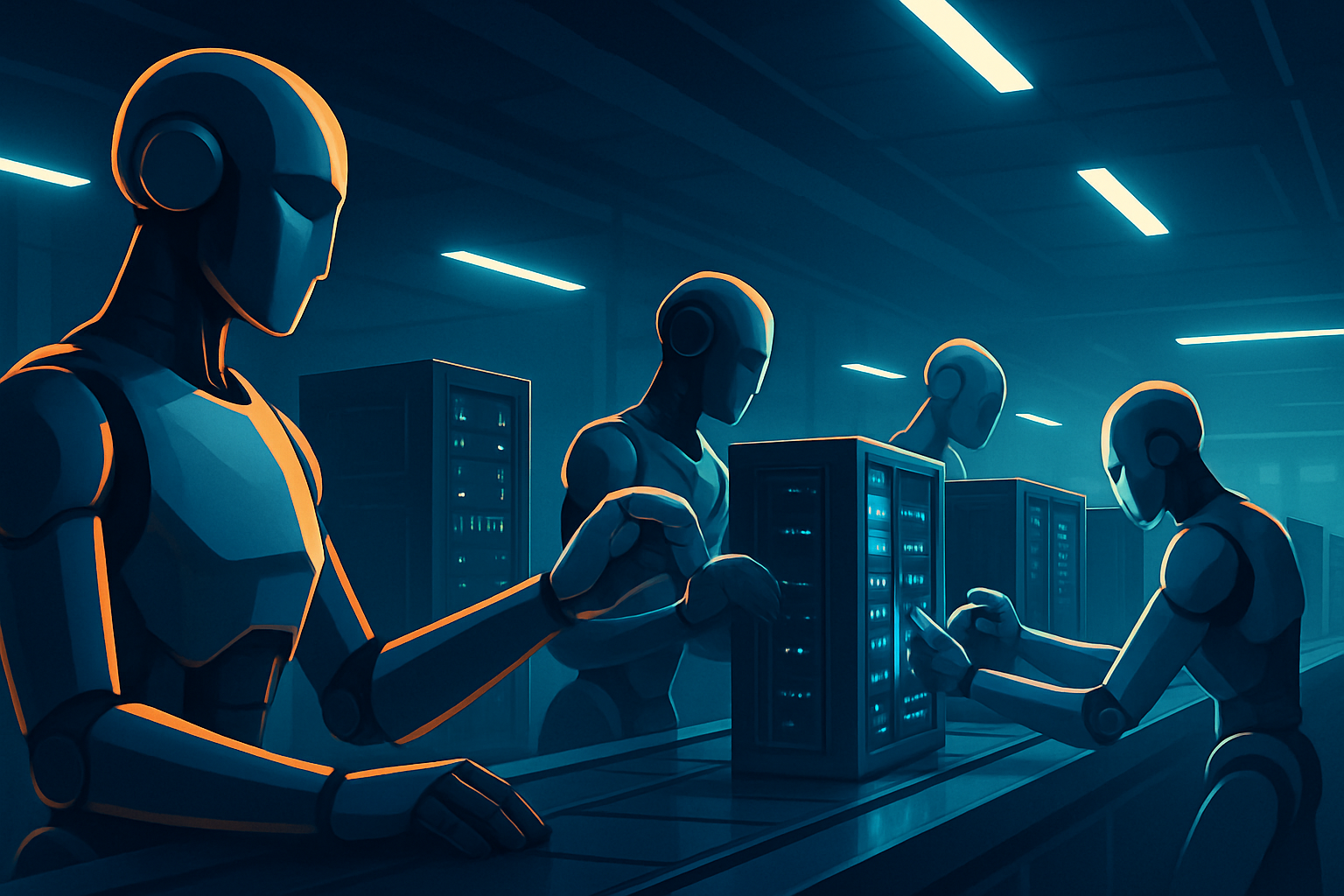 Humanoid Robots Are Coming to a Houston Factory Floor — to Build the AI Servers That Power the Boom