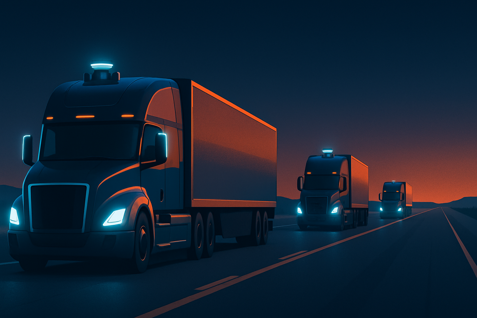 I-45 Is Getting Crowded: Volvo, Waabi, and IKEA Join the Driverless Truck Corridor