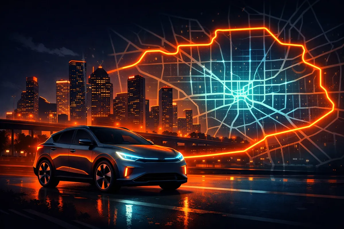 Tesla Grows Its Houston Robotaxi Zone About Tenfold, From Jersey Village to Bellaire